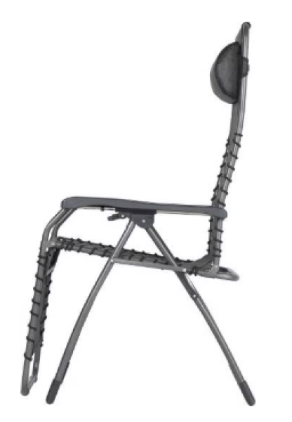 FIAM® Relaxliege MOVIDA 129TX / Schwarz